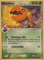 EX Holon Phantoms 84/110 Knacklion δ