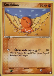 EX Power Keepers 68/108 Knacklion