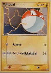 EX Smaragd 71/106 Voltobal