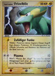 EX Team Magma vs. Team Aqua 27/95 Team Aquas Frizelbliz