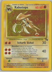 Fossil 9/62 Kabutops