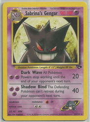 Gym Challenge 29/132 Sabrina's Gengar