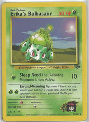 Gym Challenge 39/132 Erika's Bulbasaur
