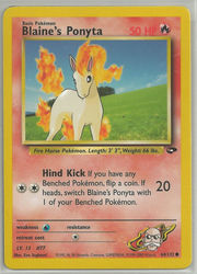 Gym Challenge 64/132 Blaine's Ponyta