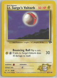 Gym Challenge 86/132 Lt. Surge's Voltorb