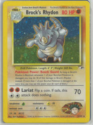 Gym Heroes 2/132 Brock's Rhydon