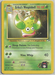 Gym Heroes 49/132 Erika's Weepinbell