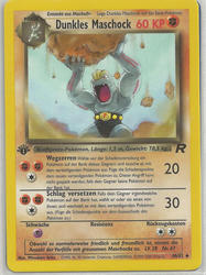 Team Rocket 40/82 Dunkles Maschock