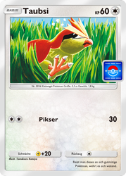 Pokémon-Sammelkartenspiel-Pocket 005/P-B Taubsi