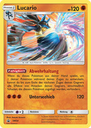 SM Black Star Promos SM54 Lucario