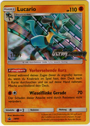 SM Black Star Promos SM95 Lucario