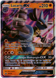 SM Black Star Promos SM100 Lucario GX