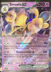 SV Black Star Promos 050 Simsala ex