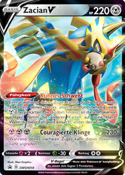 SWSH Black Star Promos SWSH018 Zacian V