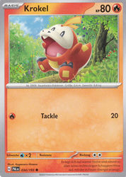 Entwicklungen in Paldea 034/193 Krokel