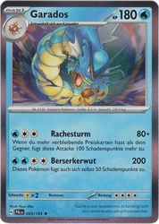 Entwicklungen in Paldea 043/193 Garados
