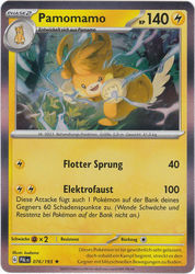 Entwicklungen in Paldea 076/193 Pamomamo