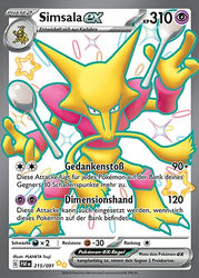 Paldeas Schicksale 215/091 Simsala ex