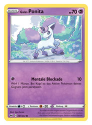 Schwert & Schild 081/202 Galar-Ponita