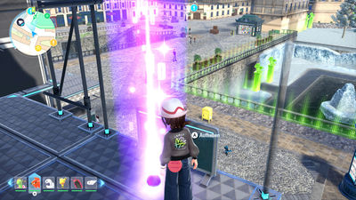 Fundort einer Bunten Schraube in Cyan-Bezirk 7