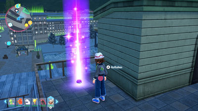 Fundort einer Bunten Schraube in Cyan-Bezirk 7