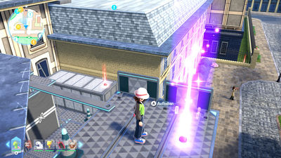 Fundort einer Bunten Schraube in Cyan-Bezirk 3