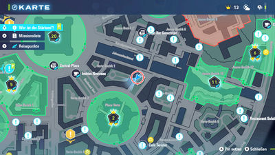 Fundort einer Bunten Schraube in Verte-Bezirk 1