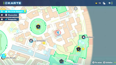 Fundort einer Bunten Schraube in Jaune-Bezirk 9