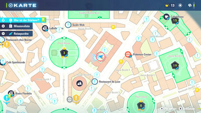 Fundort einer Bunten Schraube in Académie Étoile