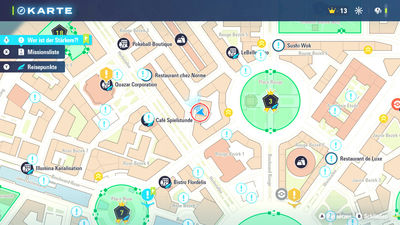 Fundort einer Bunten Schraube in Rouge-Bezirk 1