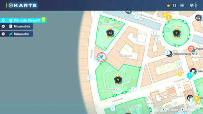 Fundort einer Bunten Schraube in Rose-Bezirk 6