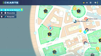 Fundort einer Bunten Schraube in Rose-Bezirk 6