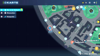 Fundort einer Bunten Schraube in Südring