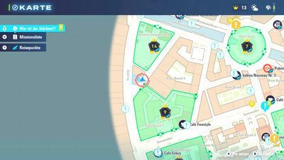 Fundort einer Bunten Schraube in Rose-Bezirk 6