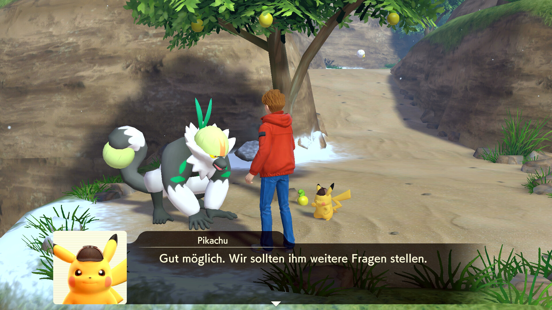 Screenshot zur Bisafans-Komplettlösung für Meisterdetektiv Pikachu kehrt zurück Screenshot zur Bisafans-Komplettlösung für Meisterdetektiv Pikachu kehrt zurück