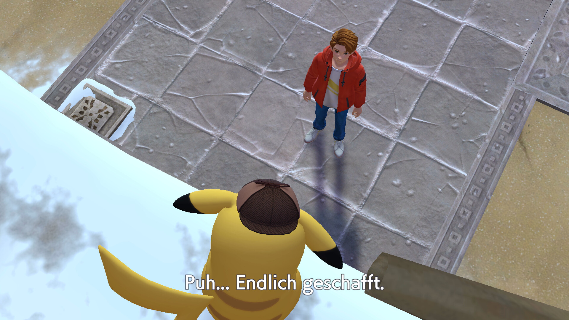 Screenshot zur Bisafans-Komplettlösung für Meisterdetektiv Pikachu kehrt zurück Screenshot zur Bisafans-Komplettlösung für Meisterdetektiv Pikachu kehrt zurück