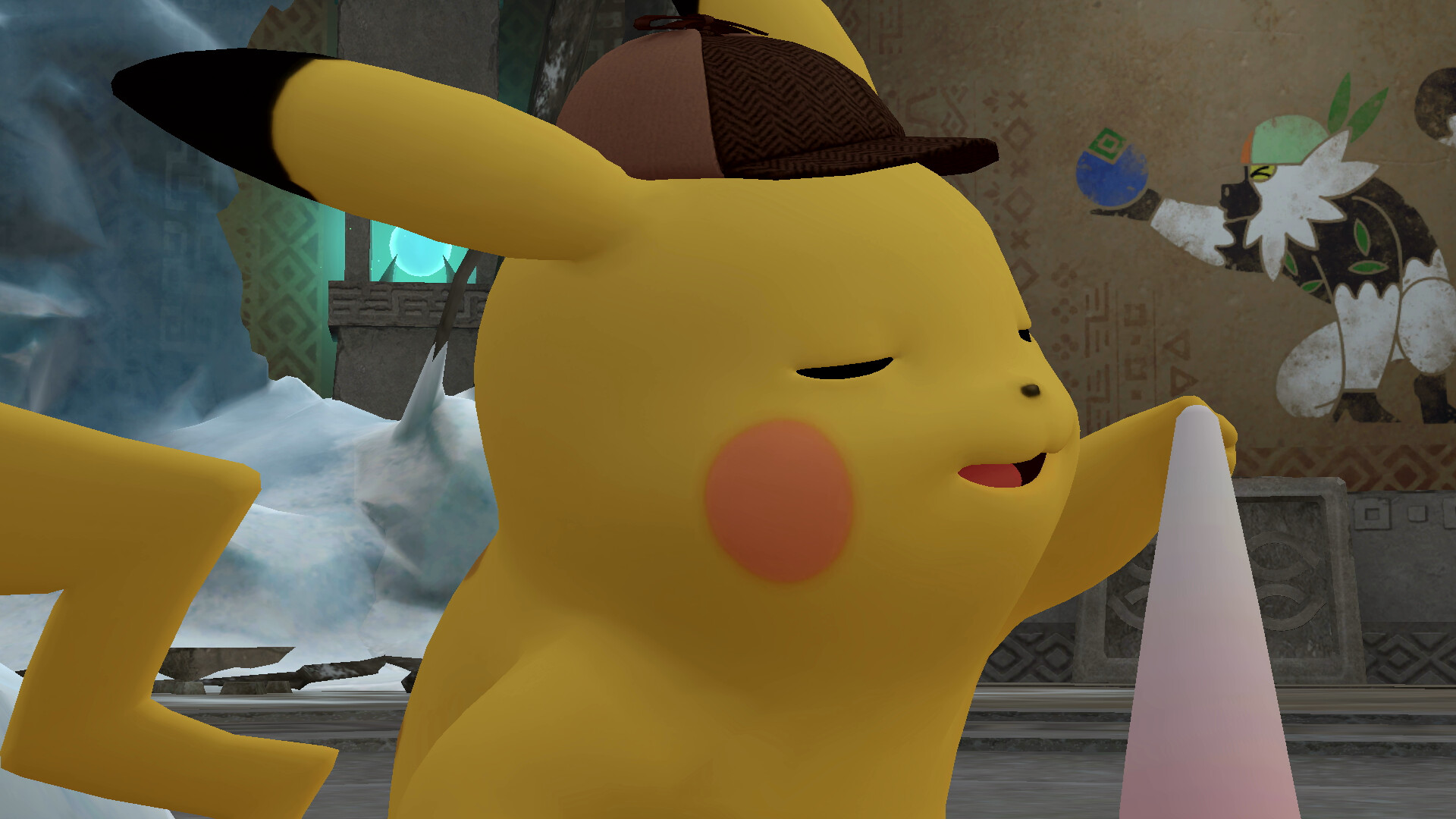 Screenshot zur Bisafans-Komplettlösung für Meisterdetektiv Pikachu kehrt zurück Screenshot zur Bisafans-Komplettlösung für Meisterdetektiv Pikachu kehrt zurück