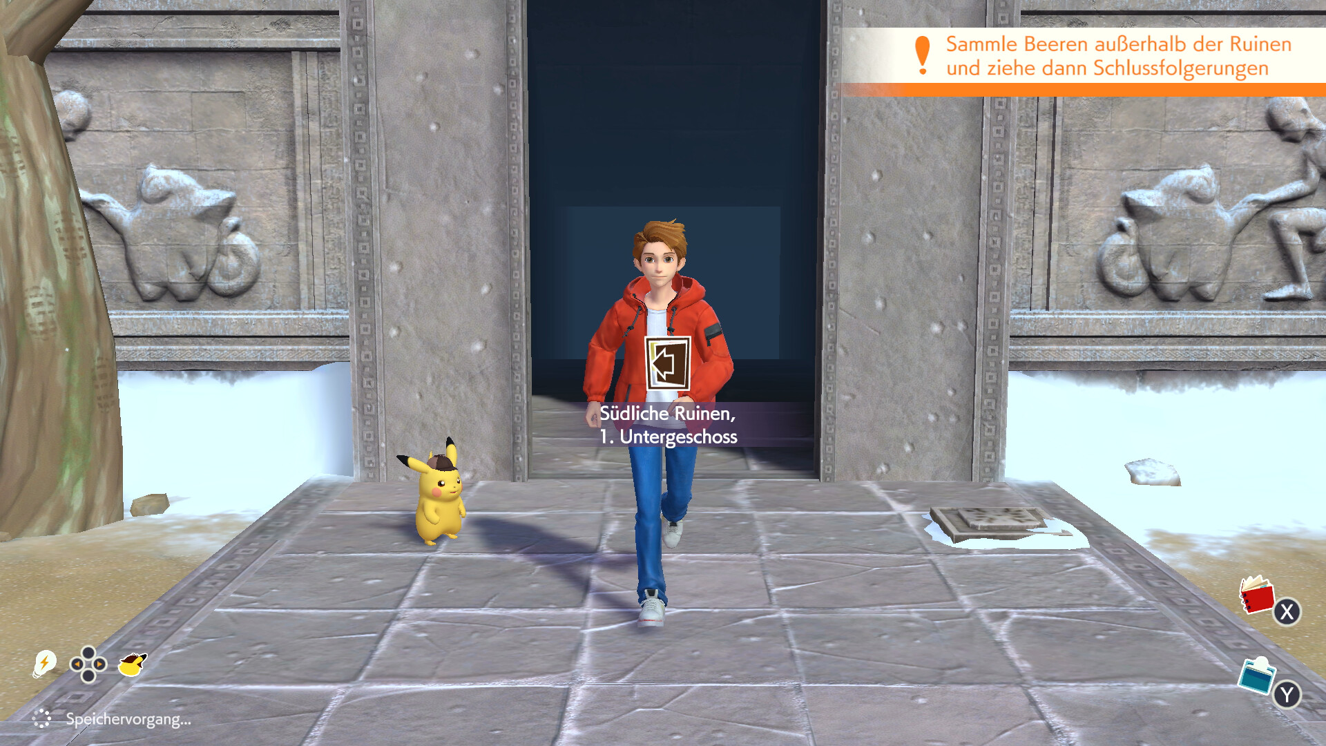 Screenshot zur Bisafans-Komplettlösung für Meisterdetektiv Pikachu kehrt zurück Screenshot zur Bisafans-Komplettlösung für Meisterdetektiv Pikachu kehrt zurück
