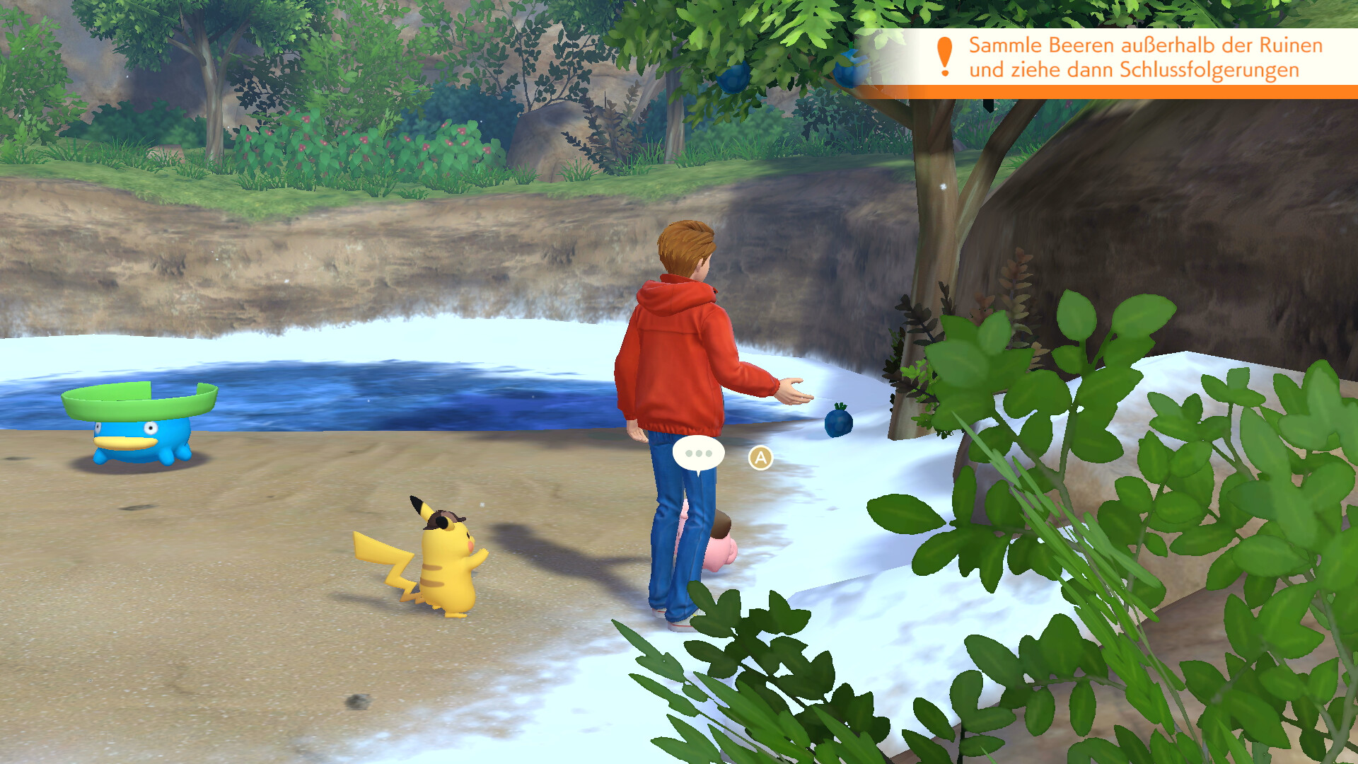 Screenshot zur Bisafans-Komplettlösung für Meisterdetektiv Pikachu kehrt zurück Screenshot zur Bisafans-Komplettlösung für Meisterdetektiv Pikachu kehrt zurück