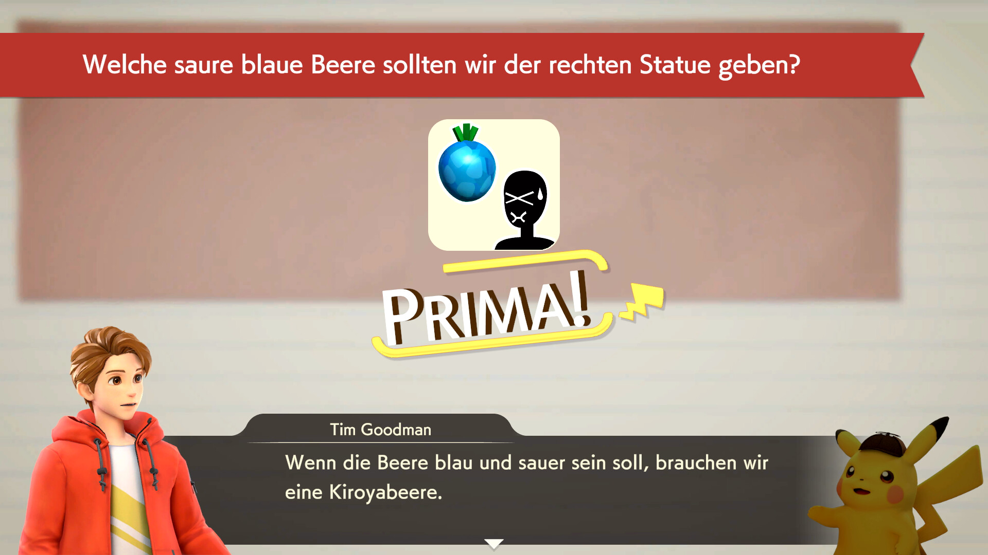 Screenshot zur Bisafans-Komplettlösung für Meisterdetektiv Pikachu kehrt zurück Screenshot zur Bisafans-Komplettlösung für Meisterdetektiv Pikachu kehrt zurück