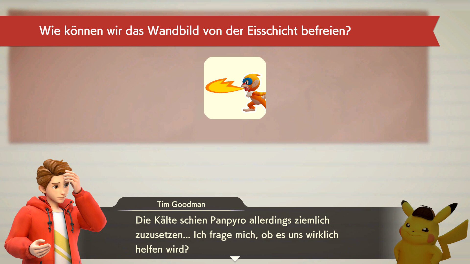 Screenshot zur Bisafans-Komplettlösung für Meisterdetektiv Pikachu kehrt zurück Screenshot zur Bisafans-Komplettlösung für Meisterdetektiv Pikachu kehrt zurück