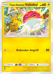 Team Rockets Pläne 019/072 Team Rockets Voltobal