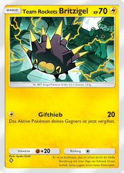 Team Rockets Pläne 024/072 Team Rockets Britzigel