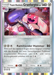 Team Rockets Pläne 050/072 Team Rockets Granforgita