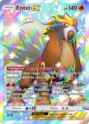 Wundervolles Paldea 126/093 Entei ex