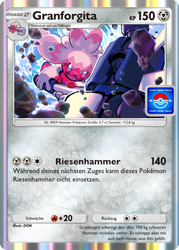 Pokémon-Sammelkartenspiel-Pocket 038/P-B Granforgita