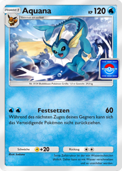 Pokémon-Sammelkartenspiel-Pocket 065/P-B Aquana