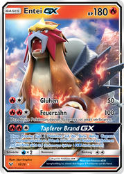 Schimmernde Legenden 10/73 Entei GX