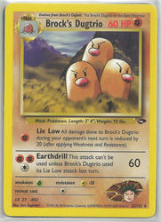 Gym Challenge 22/132 Brock's Dugtrio