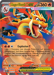 Erhabene Helden 022/217 Mega-Glurak ex